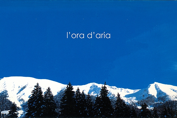 L’ora d’aria, postcard, 2011, Galleria Toselli